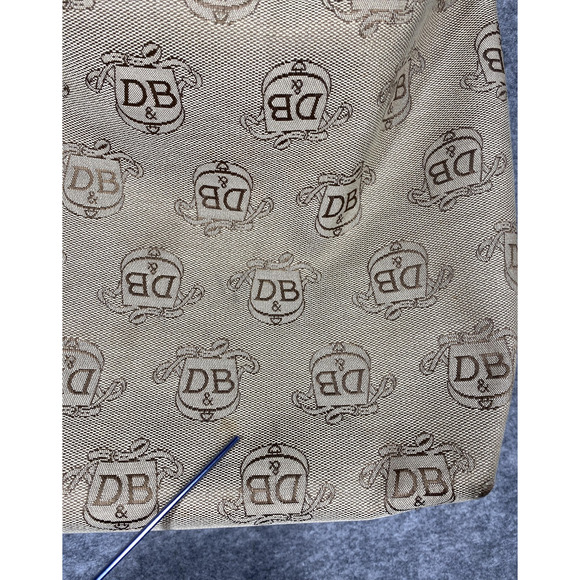 Dooney & Bourke Shoulder Bag Womens Medium Tan Donegal Crest Jacquard Vintage - Picture 4 of 16